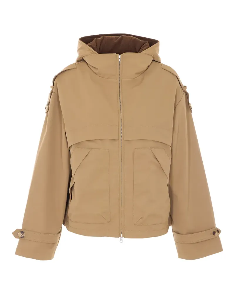 Urbancode Klassische Kapuzenjacke - Nude Nude