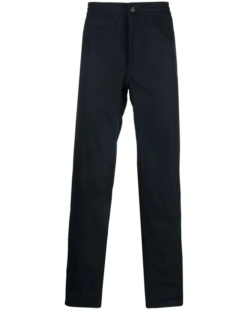A.P.C. Gerade Hose mit elastischem Bund - Blau Blau