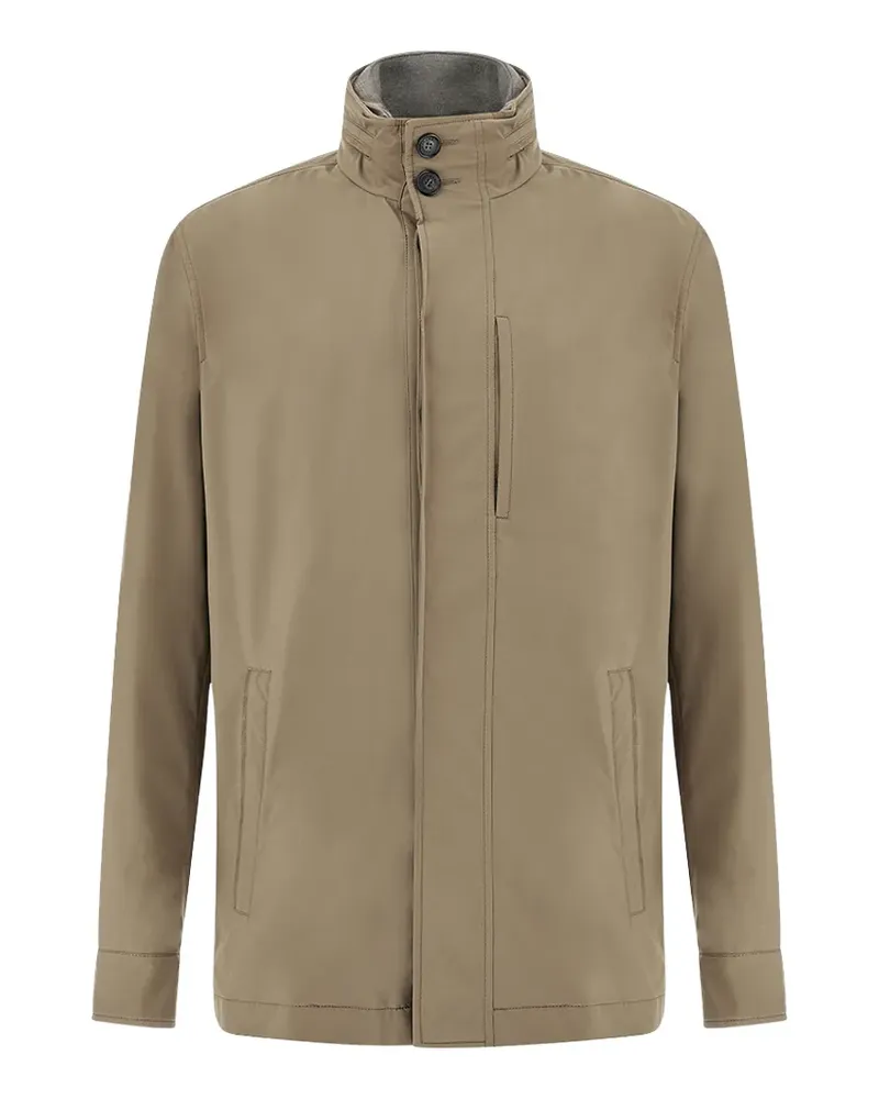 Paul & Shark Typhoon Jacke mit Knopfverschluss - Nude Nude