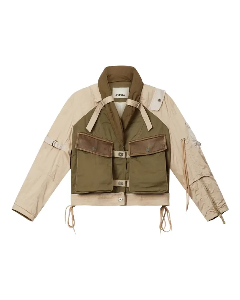 Isabel Marant Julissa Military-Jacke - Nude Nude