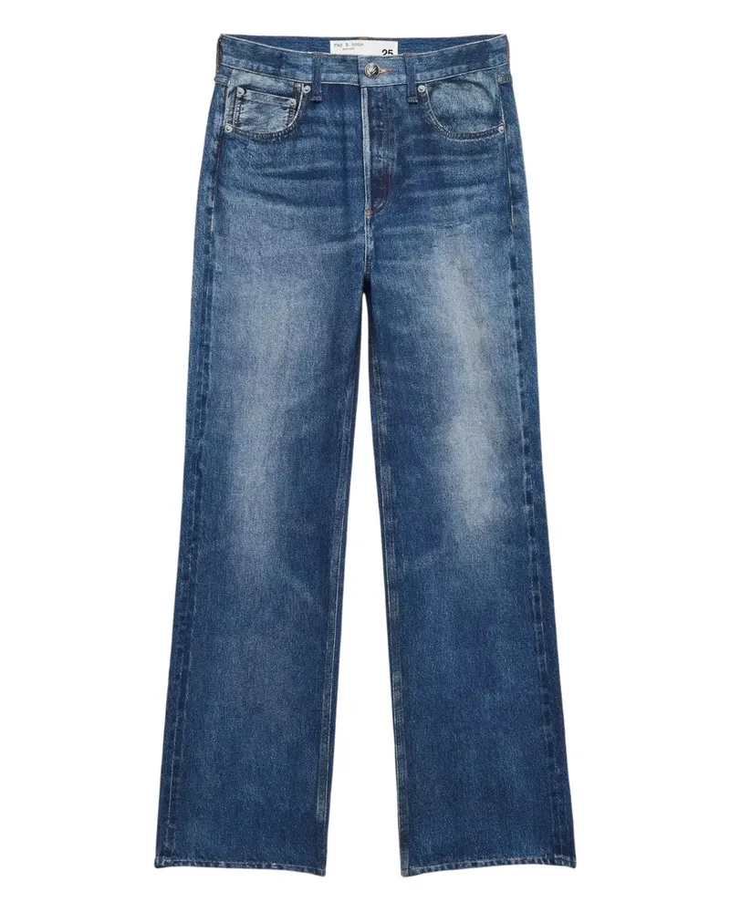 Rag & Bone Miramar Shea Ankle straight jeans - Blau Blau