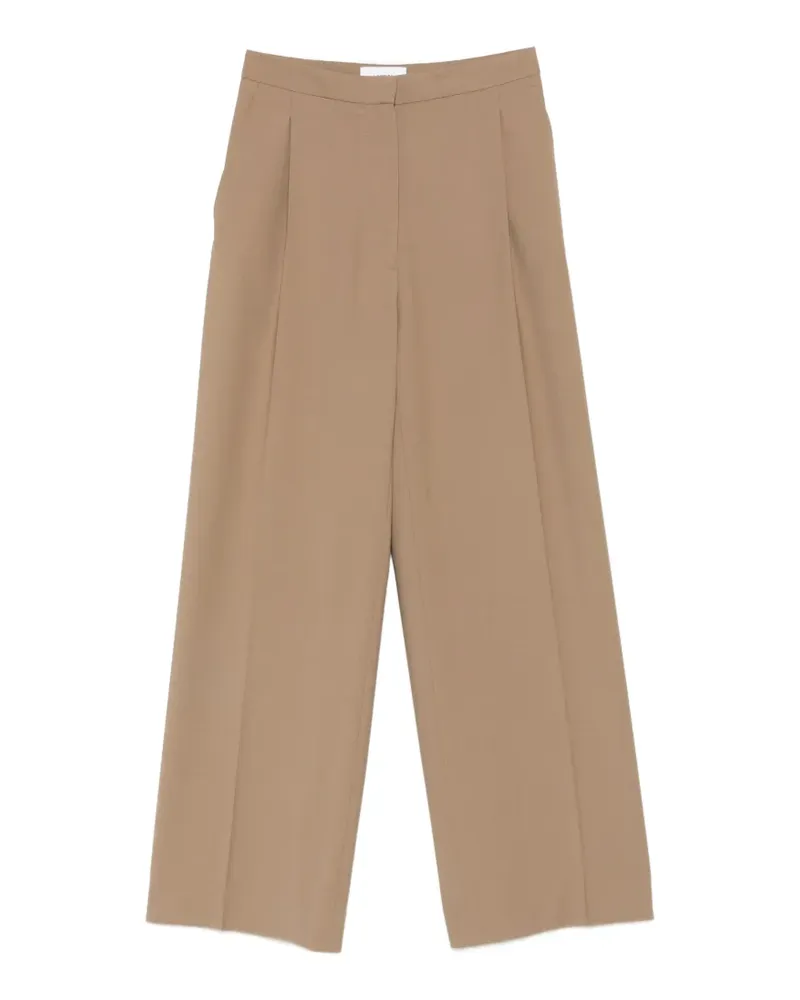 LARDINI pleated trousers - Nude Nude