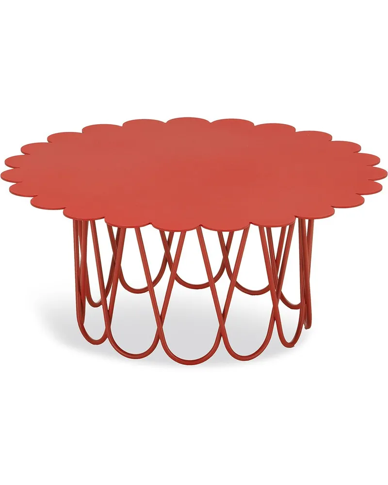Vitra Tisch in Blumenform - Rot Rot
