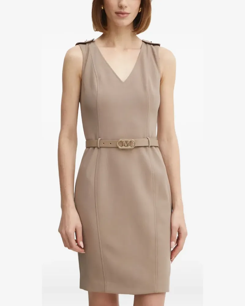 Guess Minikleid mit V-Ausschnitt - Nude Nude
