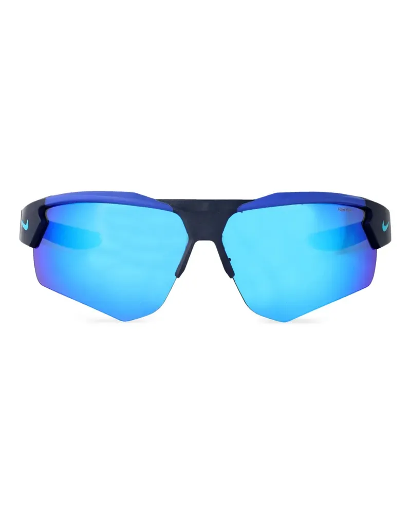 Nike Cloak Duo Shield-Sonnenbrille - Blau Blau