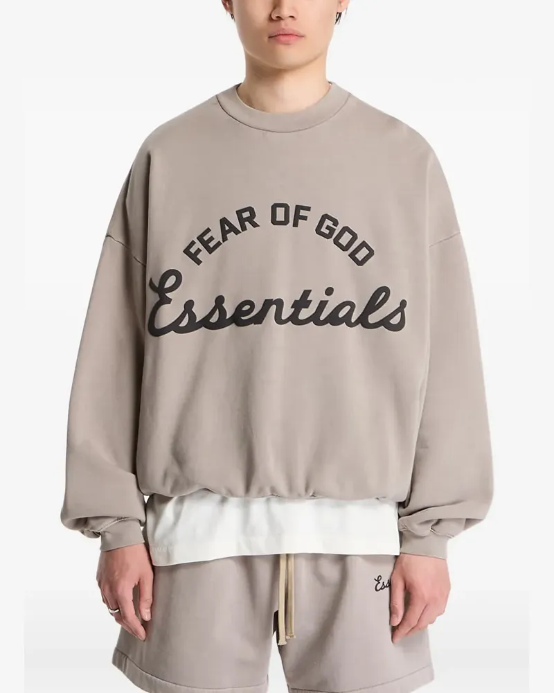 Fear of God Sweatshirt mit Logo-Print - Nude Nude