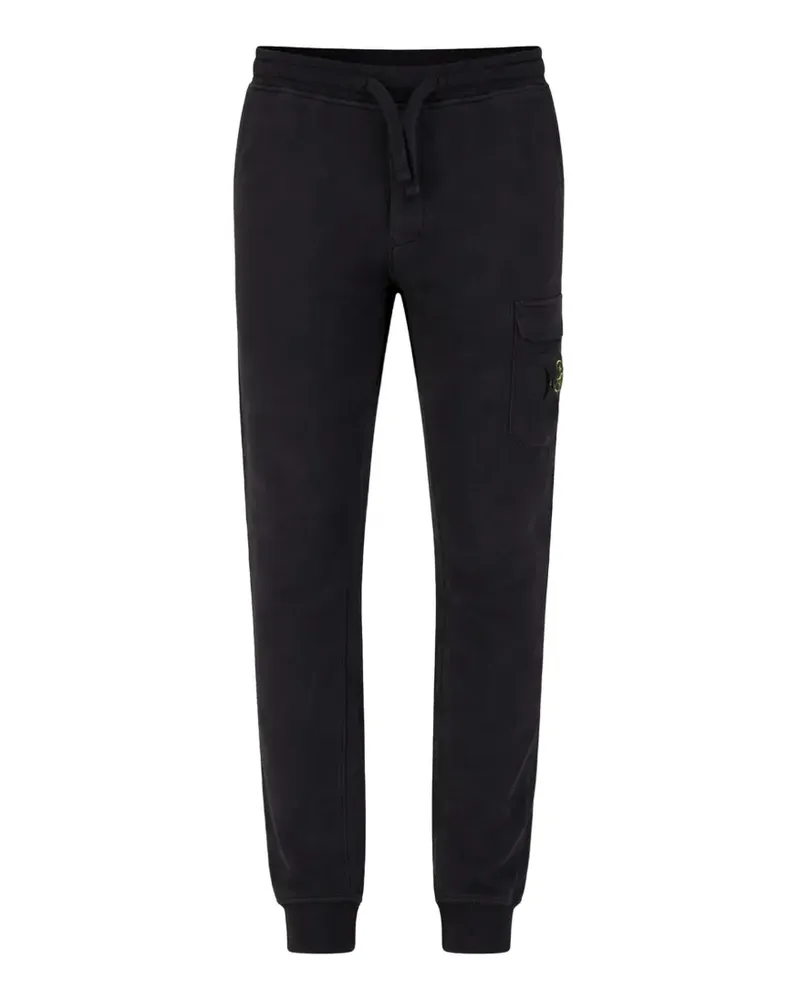 Stone Island drawstring track pants - Schwarz Schwarz