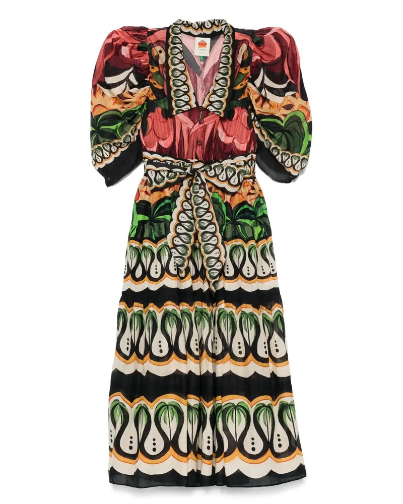FARM Rio Coconut Tree Maxikleid - Rot Rot