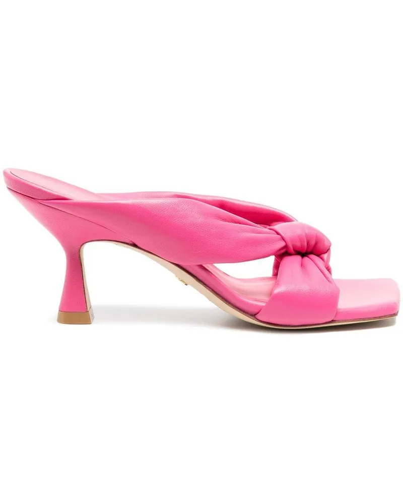 Stuart Weitzman Pantoletten mit eckiger Kappe - Rosa Rosa