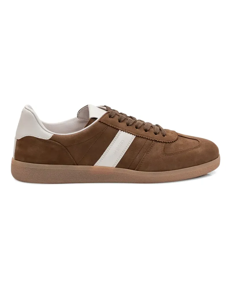 Tom Ford Sneakers aus Nubukleder - Braun Braun