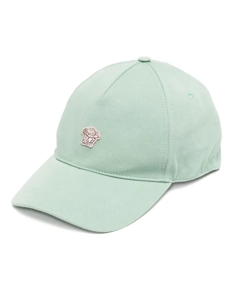 Versace Baseballkappe mit Medusa-Stickerei - Grün Grün