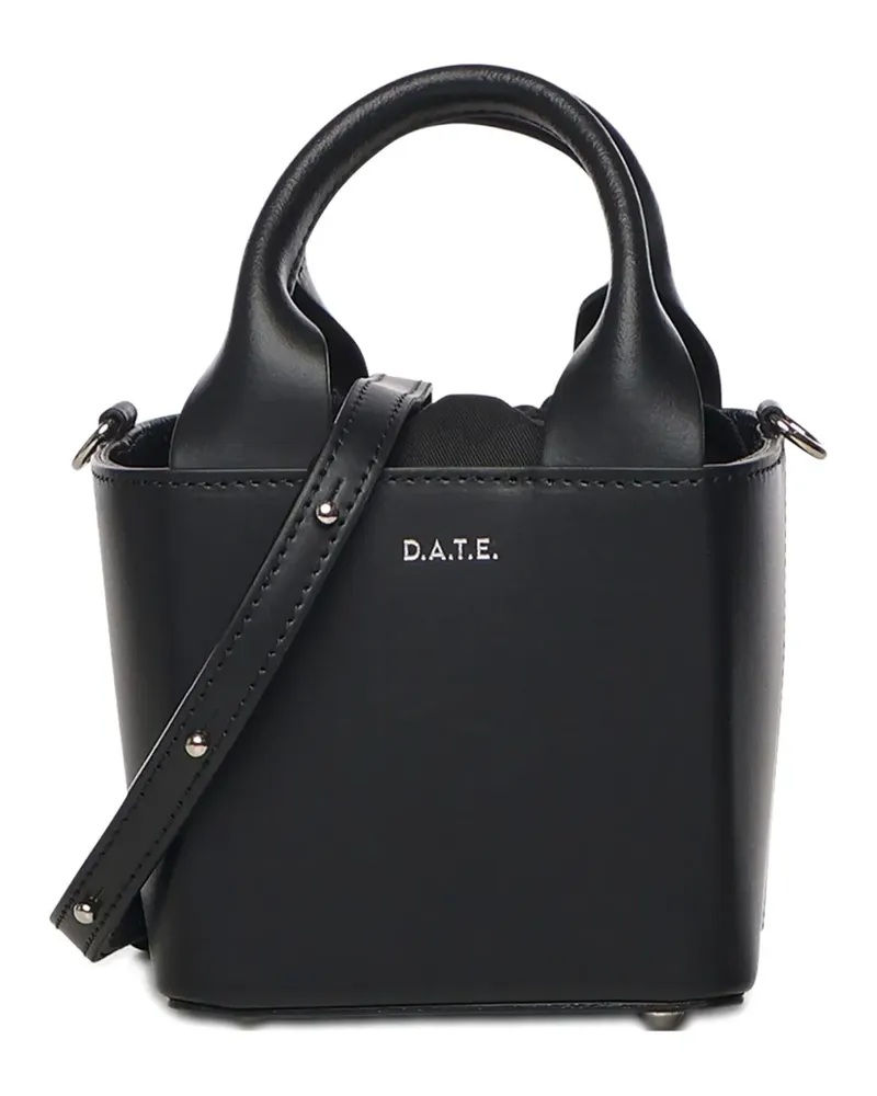 D.A.T.E. Cubo Tote Bag - Schwarz Schwarz