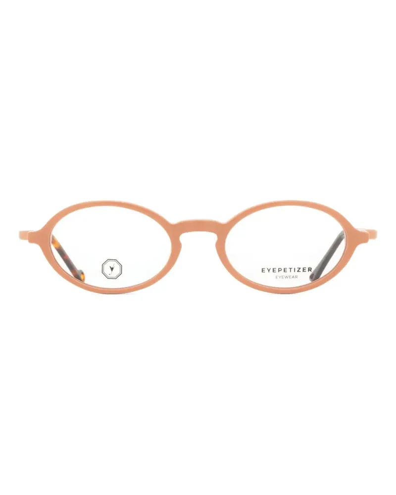 Eyepetizer Monterey oval-frame glasses - Rosa Rosa