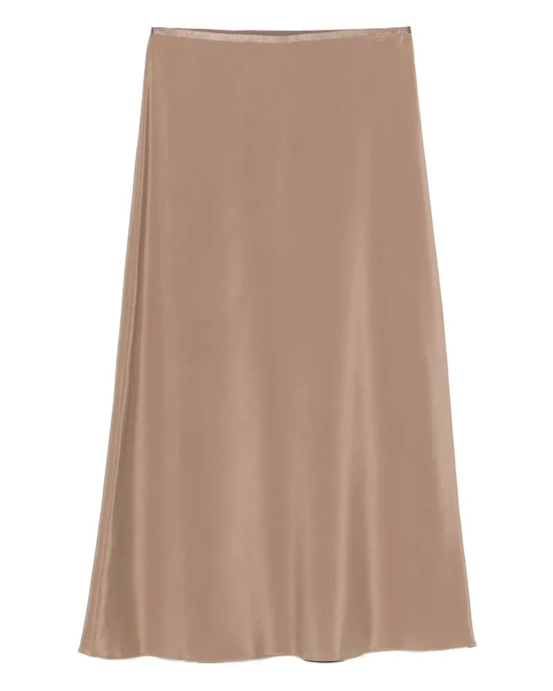 Max Mara bias-cut midi skirt - 044 BEIGE 044