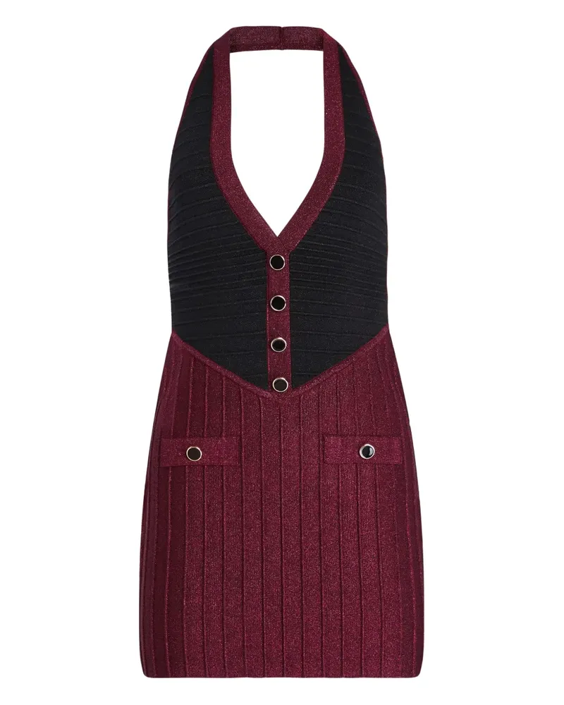 Retrofête Eris Minikleid - Schwarz Schwarz