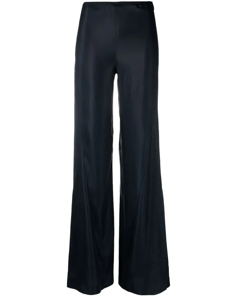 Jacquemus Le Pantalon Soffio Schlaghose - Blau Blau