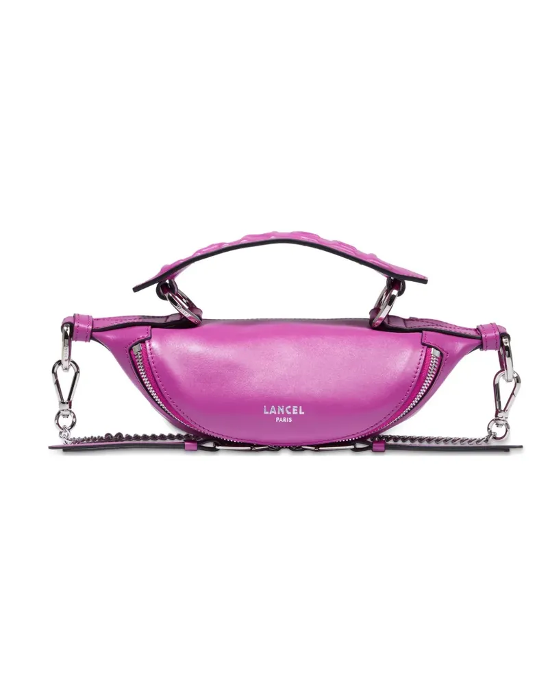 Lancel Mini Origami Umhängetasche mit Reißverschluss - Rosa Rosa