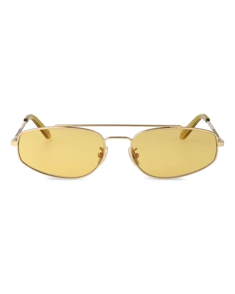 RETROSUPERFUTURE Tema 2.0 Sonnenbrille - Gelb Gelb