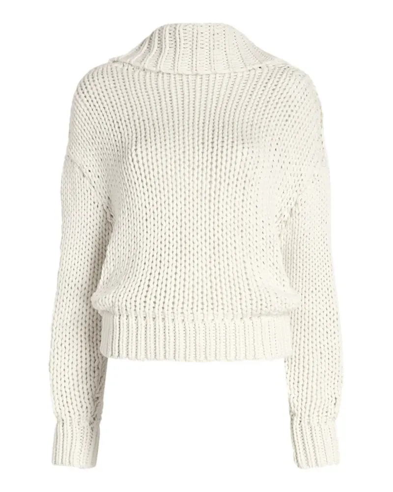 Proenza Schouler Drapierter Alexandra Pullover - Nude Nude
