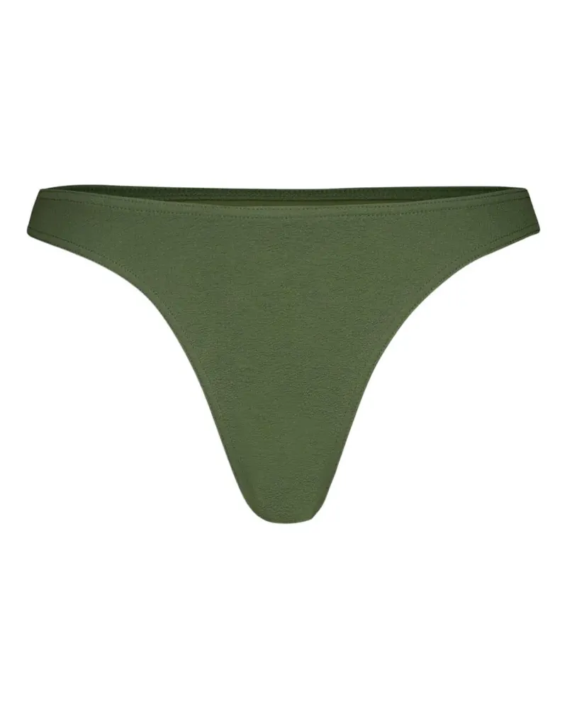 Matteau Nineties Brazilian Bikinihöschen - Grün Grün