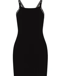 Alexander Wang Kleid mit Logo Schwarz