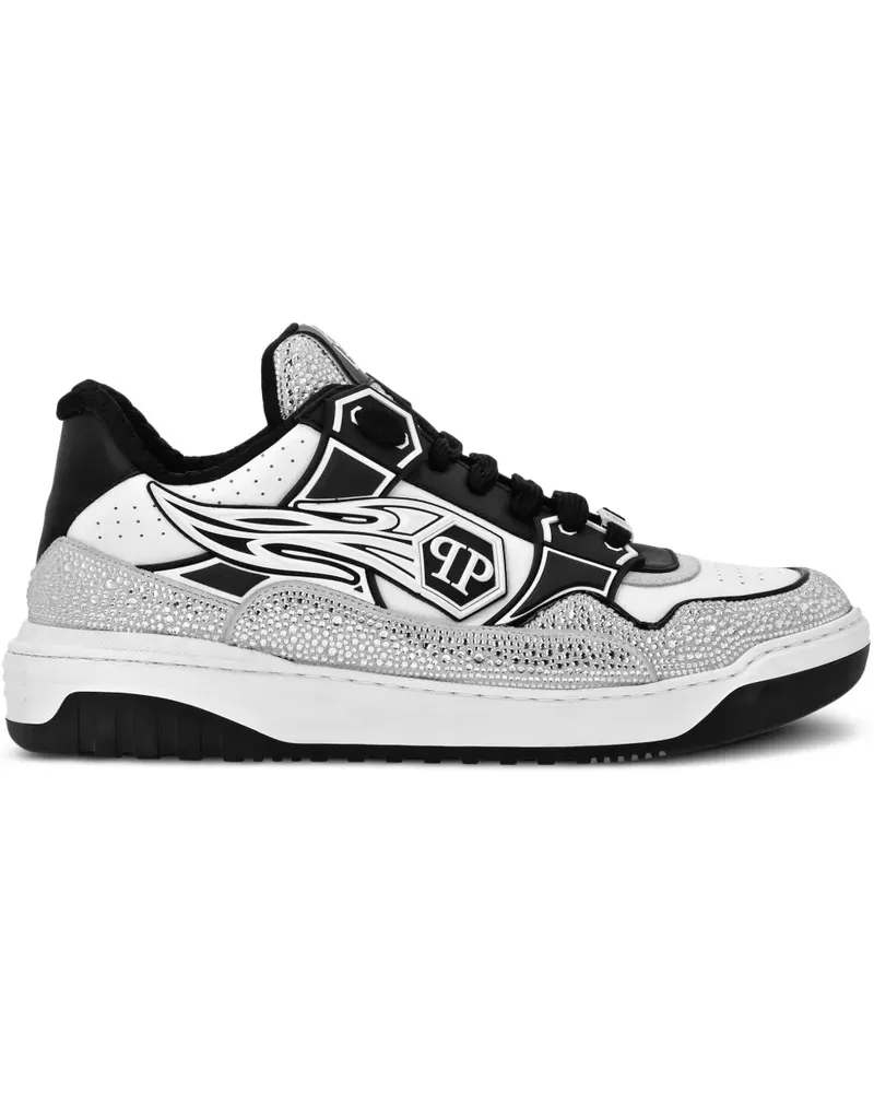Philipp Plein Moon Walker Sneakers - Weiß Weiß