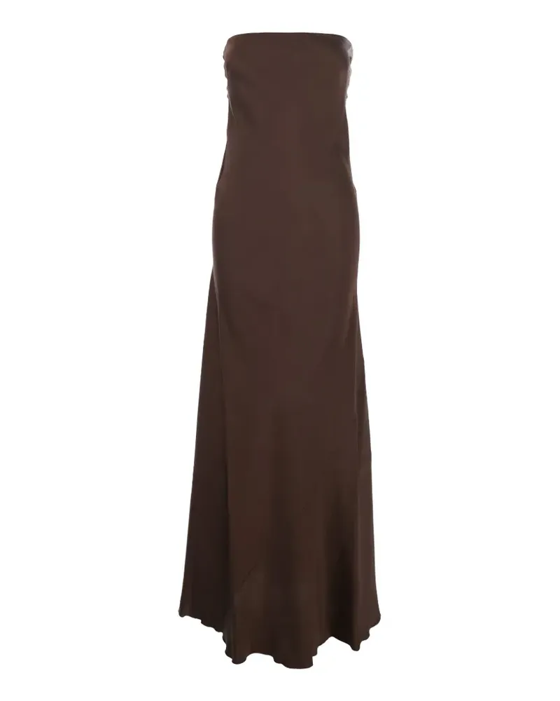 forte_forte strapless maxi dress - Braun Braun