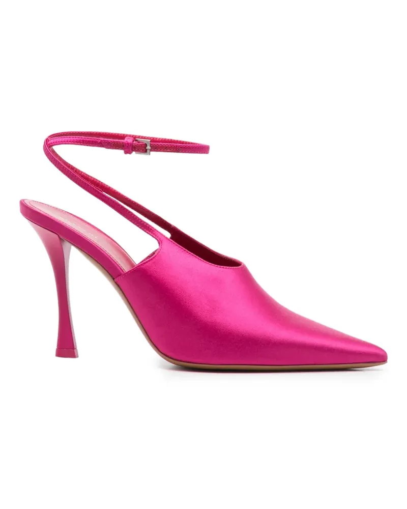 Givenchy pointed-toe wrap-around heeled pumps - Rosa Rosa