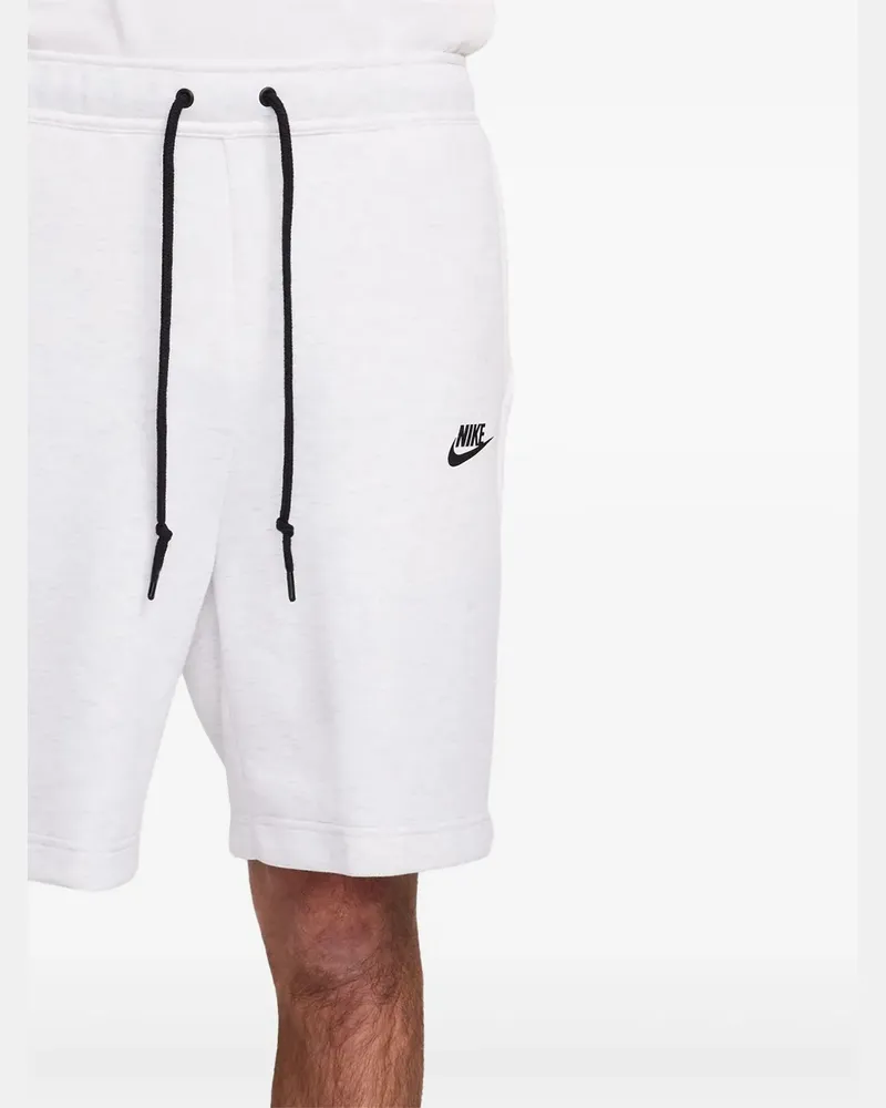 Nike Sportswear Tech "Birch Heather/Black" Shorts - Weiß Weiß