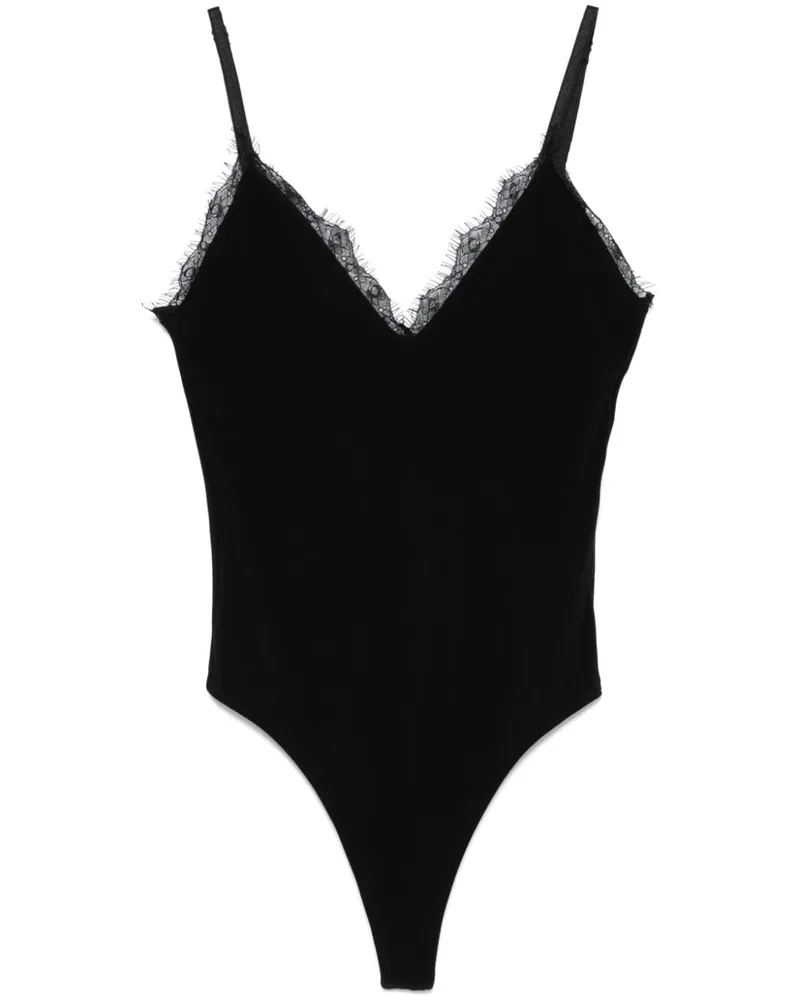 ALCHEMY x Lia Aram Body mit Spitzendetail - Schwarz Schwarz
