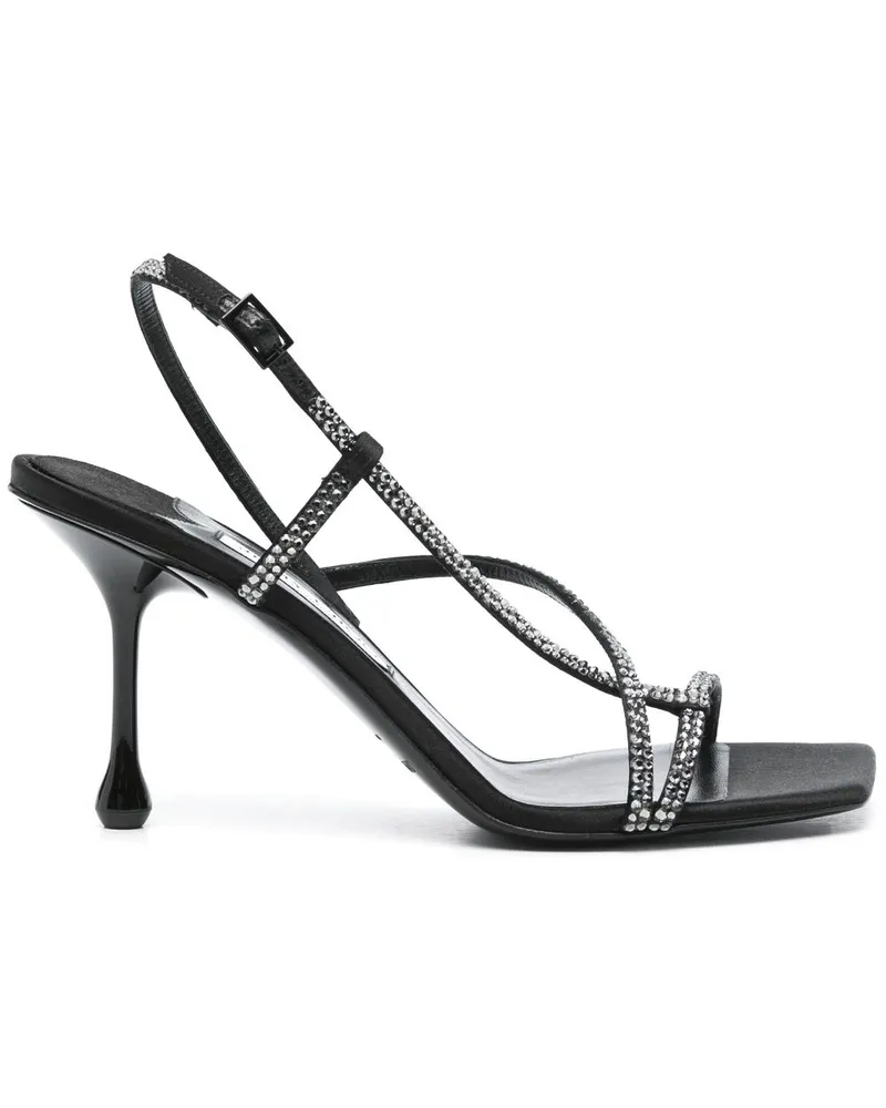 Jimmy Choo Etana Sandalen 80mm - Schwarz Schwarz