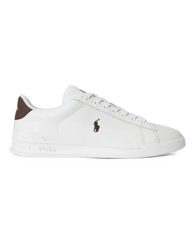 Ralph Lauren Heritage Court II leather trainers - Weiß Weiß