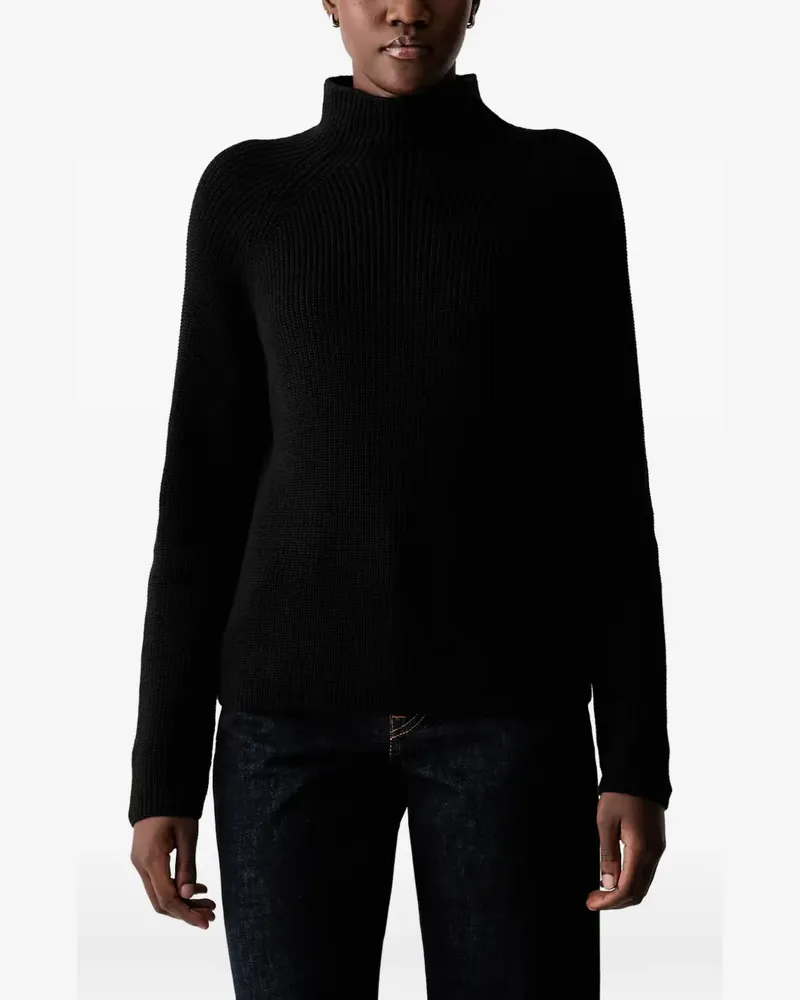 Marc O'Polo Pullover mit Raglanärmeln - Schwarz Schwarz
