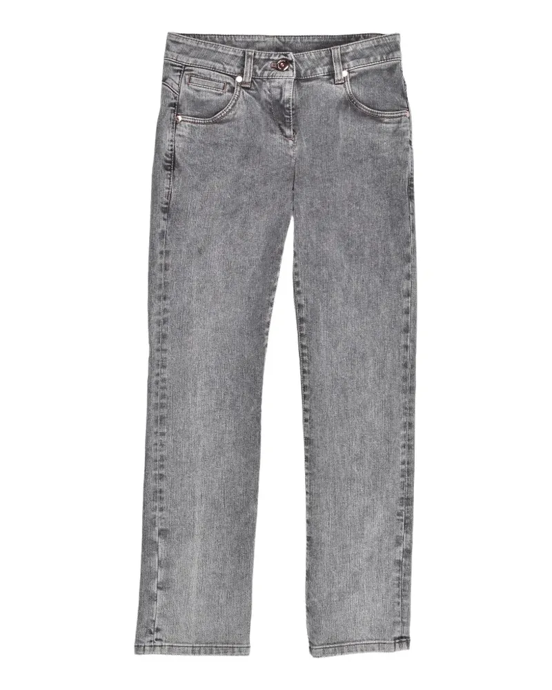 Brunello Cucinelli straight-leg jeans - Grau Grau