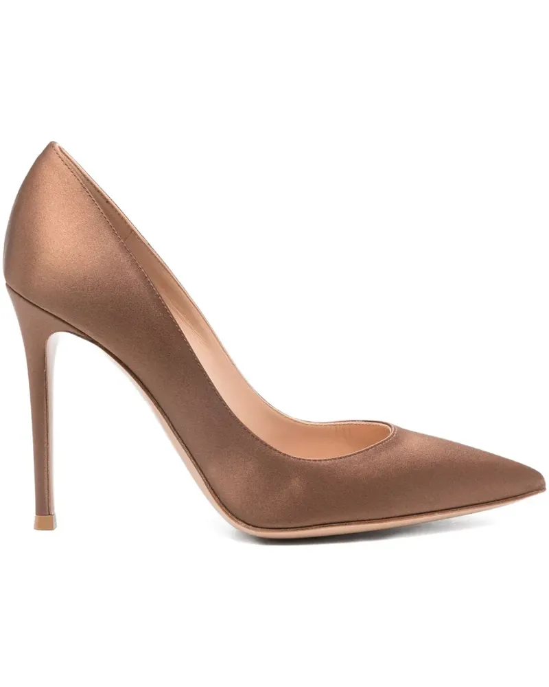 Gianvito Rossi Stiletto-Pumps 100mm - Braun Braun