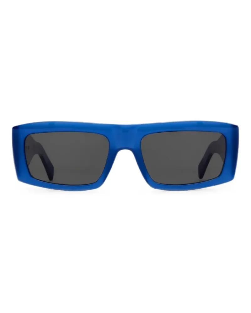 CUBITTS Akira Sonnenbrille mit eckigem Gestell - Blau Blau