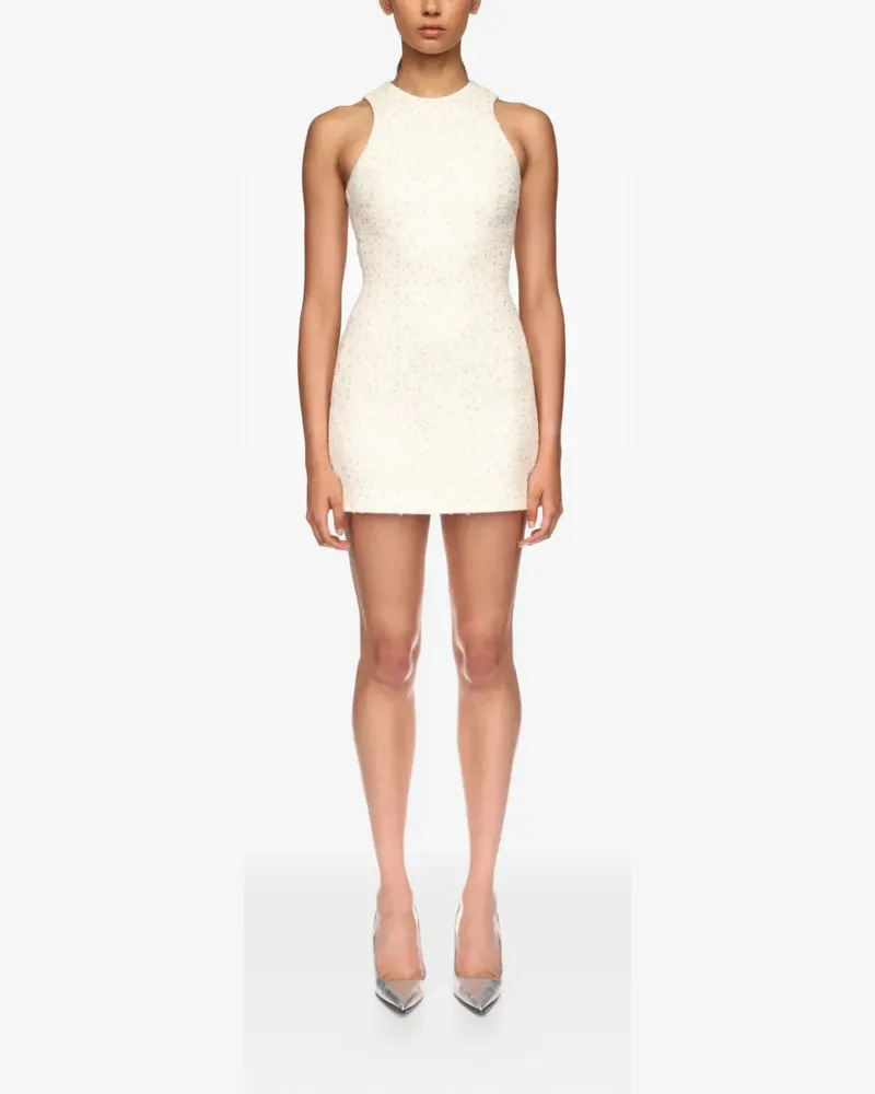 David Koma Kleid mit Pailletten - Nude Nude