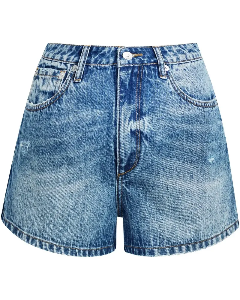 SER.O.YA Sandra Jeans-Shorts - Blau Blau