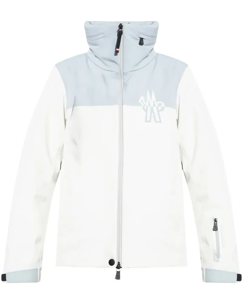 Moncler Jacke mit Stehkragen - Weiß Weiß