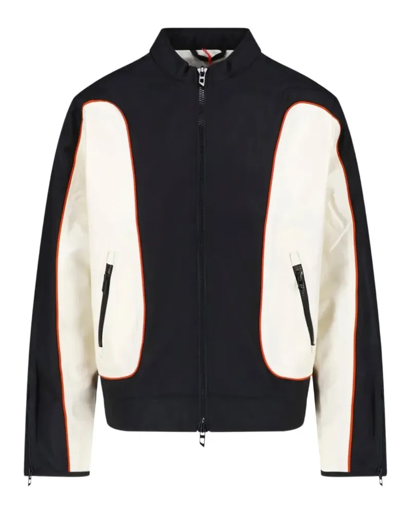 Diesel colour-block panelled jacket - Schwarz Schwarz
