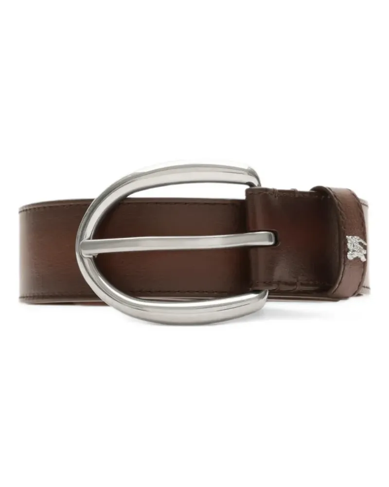 Burberry Gürtel mit Logo - Braun Braun