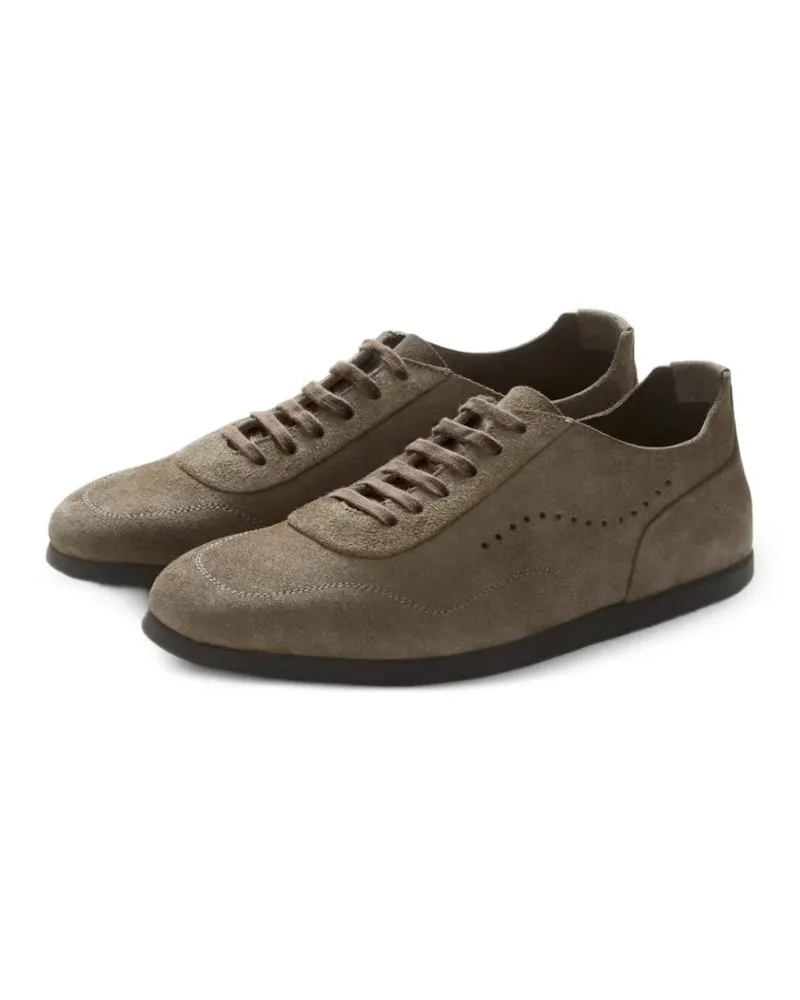 Stoffa Sneakers aus Wildleder - Nude Nude