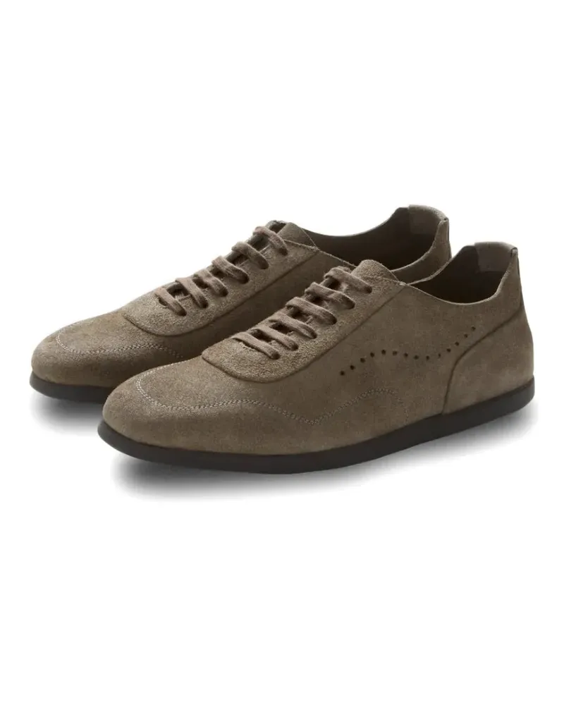 Stoffa Sneakers aus Wildleder - Nude Nude