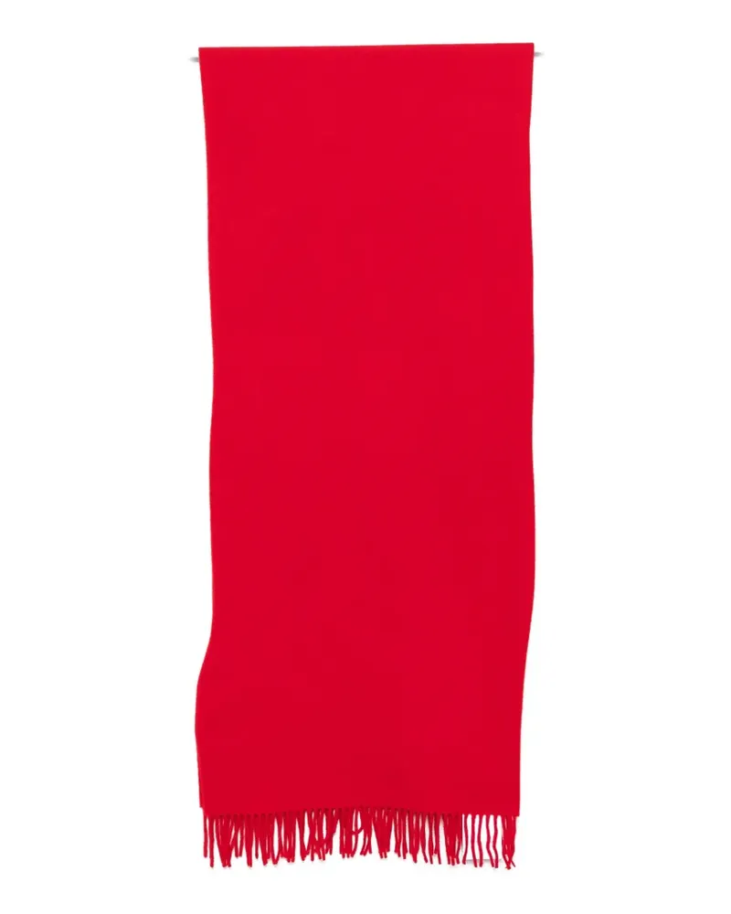 FRANKIE Shop Alyson fringed scarf - Rot Rot