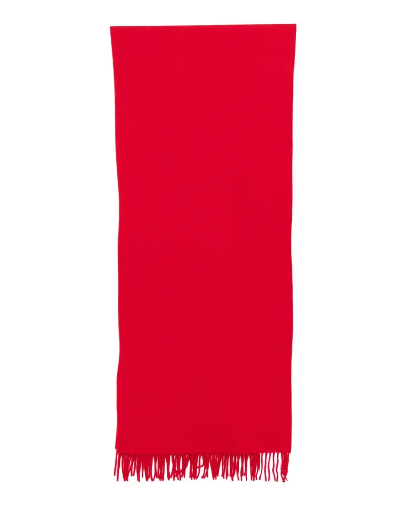 FRANKIE Shop Alyson Schal mit Fransen - Rot Rot