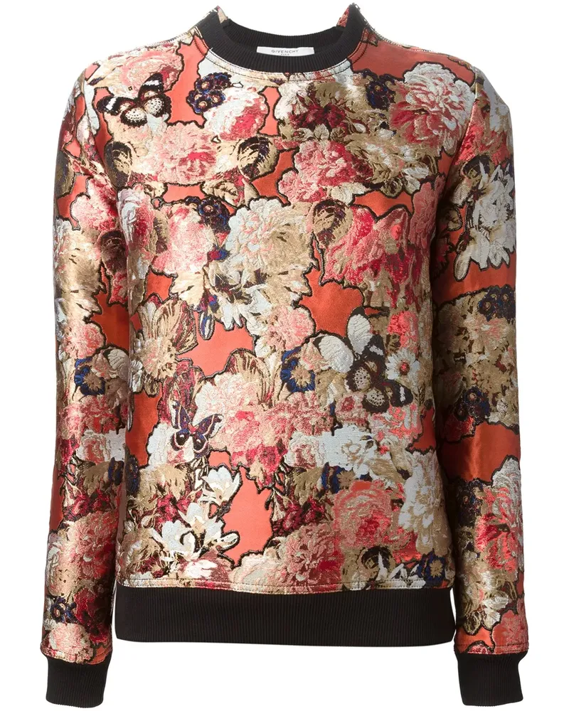 Givenchy Pullover mit Blumenstickereien - Gelb Gelb