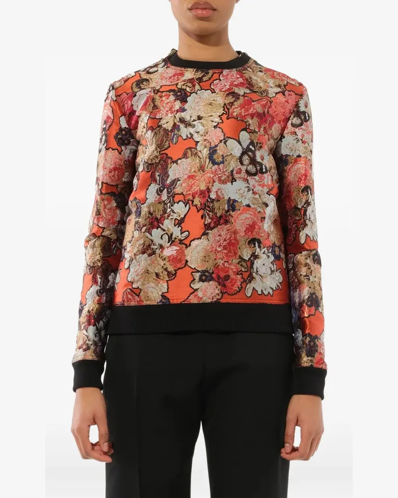 Givenchy Pullover mit Blumenstickereien - Gelb Gelb
