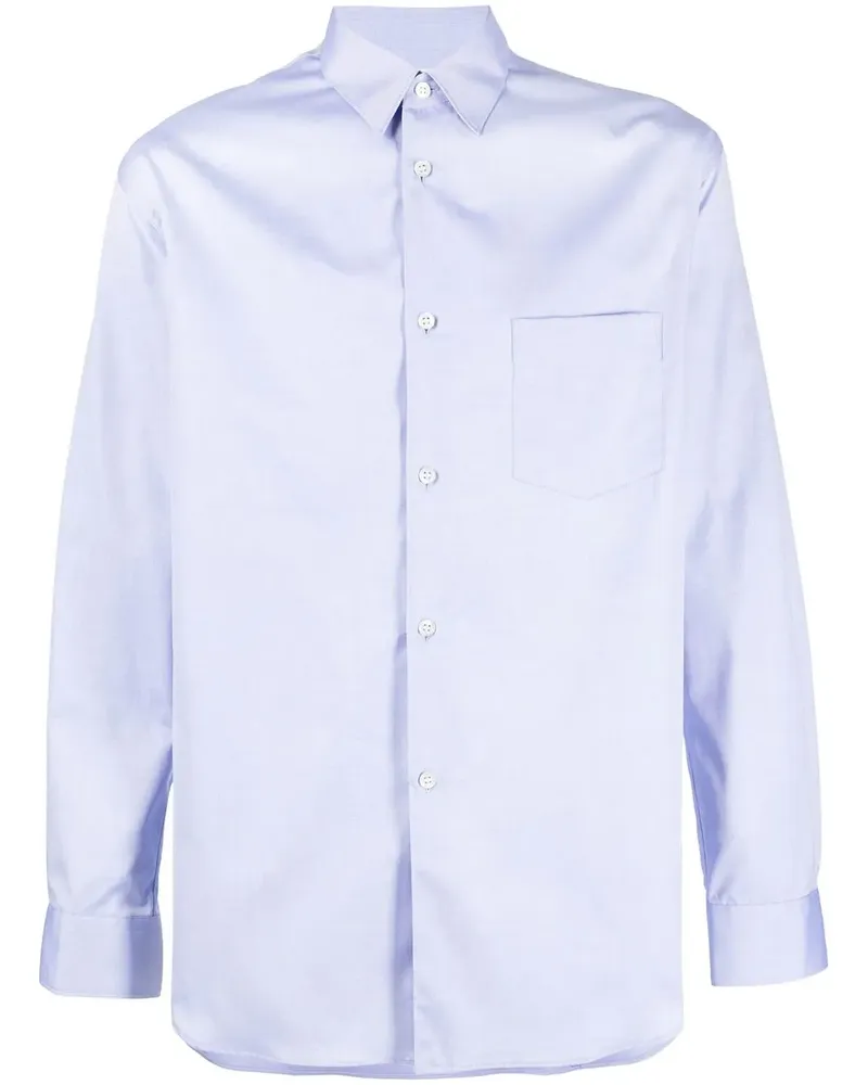 Comme des Garçons Shape 2 Oxford-Hemd - Blau Blau