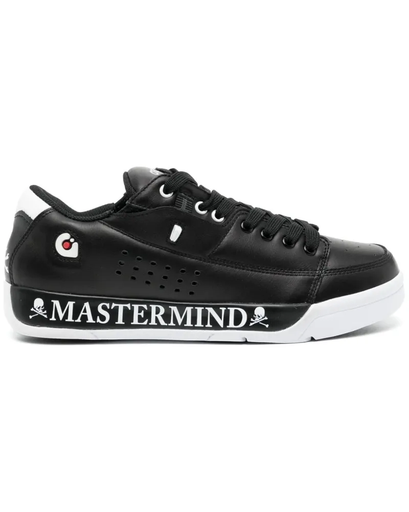 Mastermind Japan Sneakers mit Logo-Print Schwarz