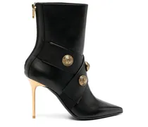 Stiefel mit spitzer Kappe - Schwarz